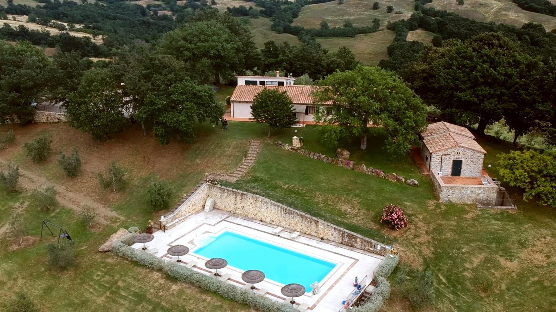 Penzion Country House Poggio Aione Catabbio Exteriér fotografie
